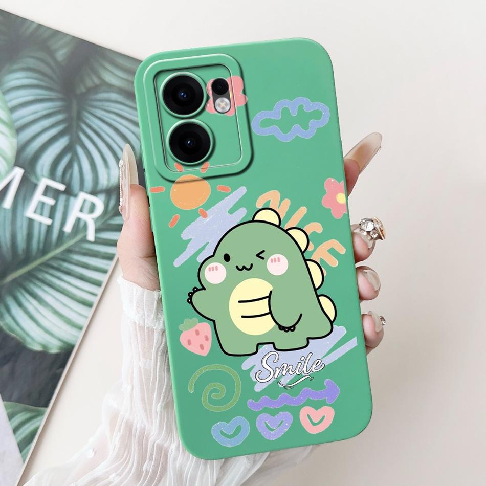 For OPPO Reno13 F 4G 5G Reno13 Pro Cute Cartoon Astronaut Cat Phone Case Reno 13F 13 13Pro Soft Silicone Shockproof Cases