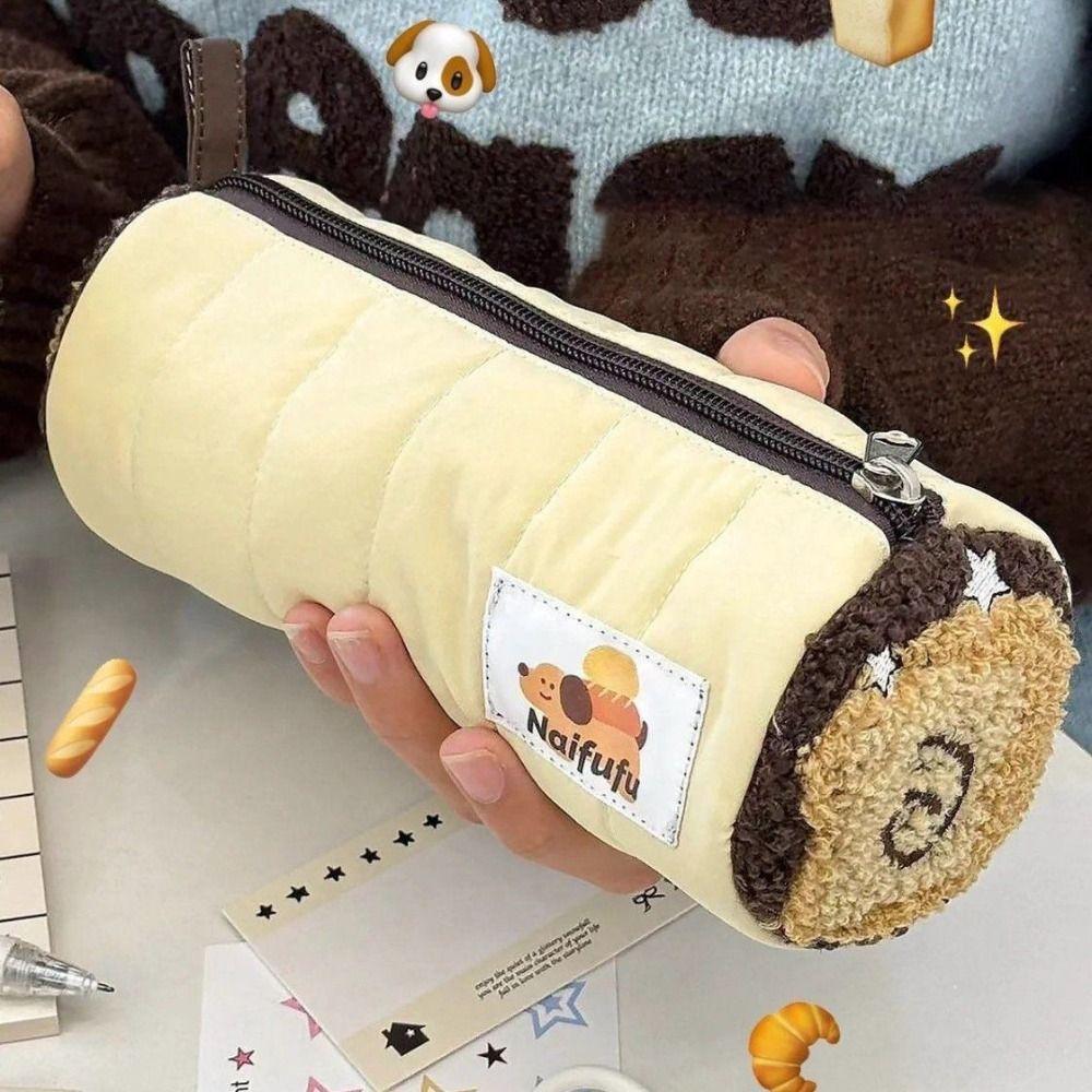 Cartoon Pencil Case Puppy Stationery Bag Cute Pencil Box  School