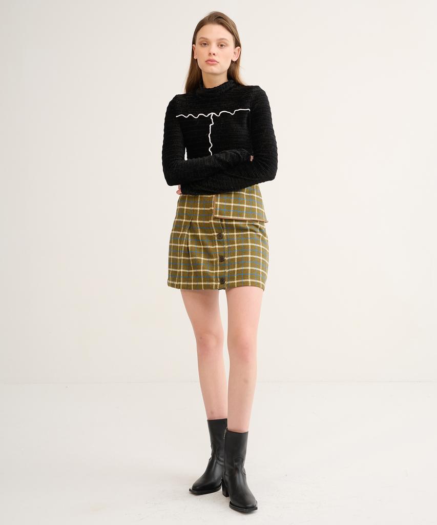 NOIR Kun Skirt