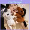 Plush Horse Hand Puppet With Soft Short Plush Material For Interactive Learning
