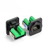 RJ45 Network Cable Connector CAT5E Panel Installation Module Shielded Solder-free Network Cable Extender Category 5 Panel Socket
