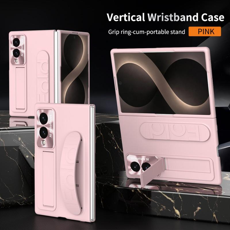 Galaxy Z Fold8 Ultra Protective Case With Wrist Strap Shockproof PC Cover Full-Body Protection Foldable Phone