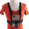 Adjustable Phone Chest Harness Holder Release of Hands Mobile Phone Chest Strap Mount  Sport Camera