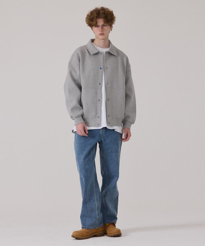 Get It On Signature Varsity Jacket_Gray