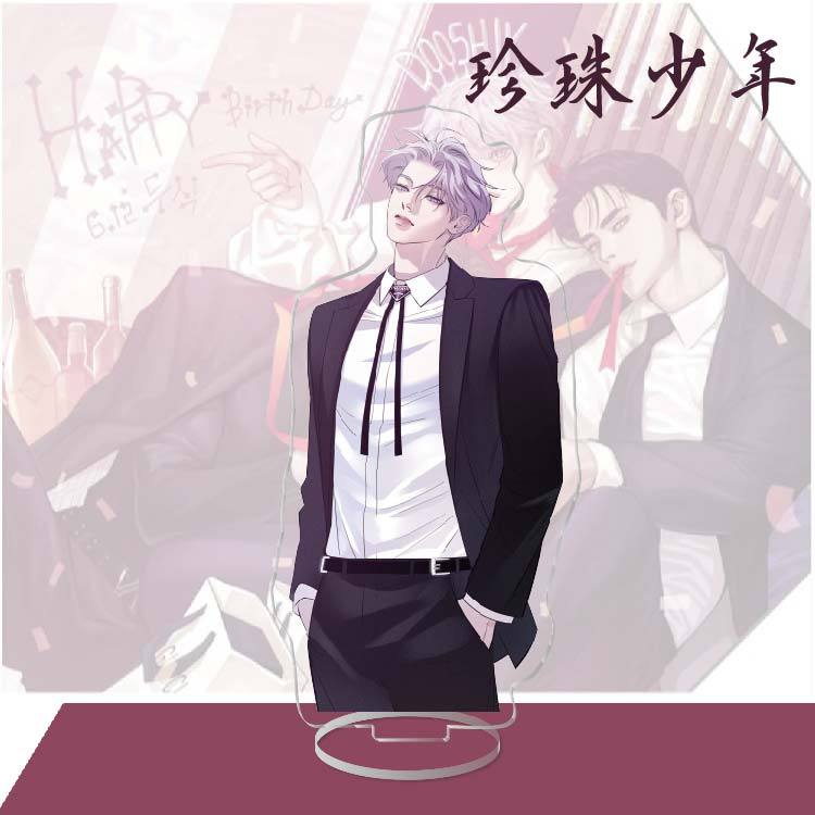 Pearl Youth Peripheral Acrylic Large Standee Zhiqi Hand-Made Desktop Decoration