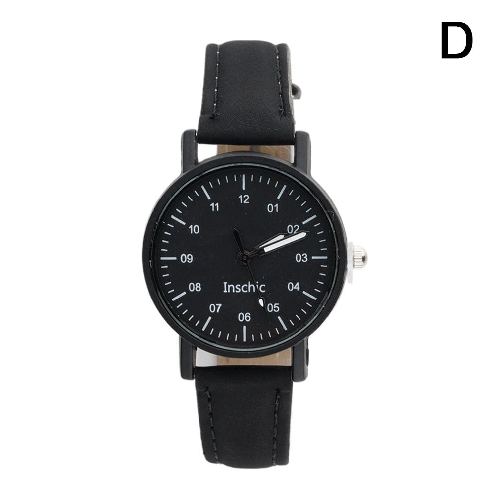 Women Watches PU Leather Strap Women Quartz Wristwatches Waterproof Round Dial Retro Watch Ladies Girls Quartz Wristwatch
