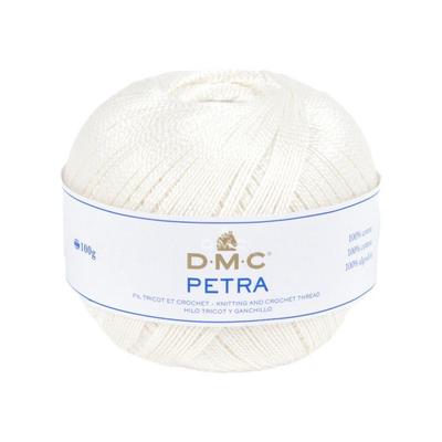 Ball of Yarn - 100% Cotton - Ivory - 54460 - DMC - Petra - Size 5