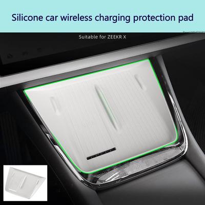 For 26 Zeekr X Silicone Wireless Charging Pad for Central Console Phone Mat Accessories Decorations
