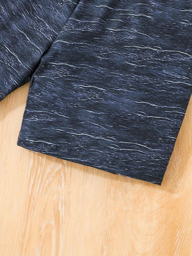 2-teiliges Cooles Dino Roar T-Shirt- und Shorts-Set für Jungen – Weiches, atmungsaktives Sommeroutfit mit lebendigen Grafikdrucken