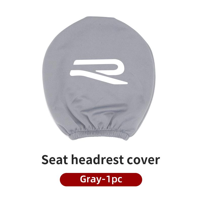abcd1 Car Seat Headrest Protective Cover Anti-Dirty Pillow Protector For VW Passat Golf Tiguan Polo Scirocco Jetta CC T-ROC Touareg