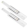 2pcs  Set Mini Aluminum Alloy Durable Smooth Slideway for Drawer Cabinet