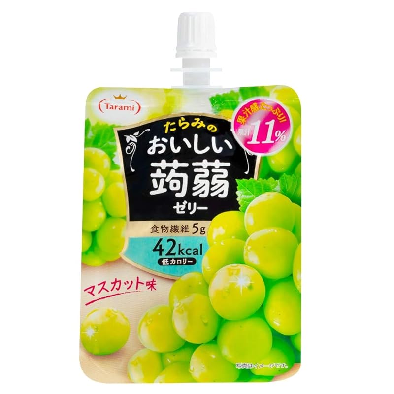 

Tarami Delicious konjac jelly Muscat flavor 150g x 6 pieces