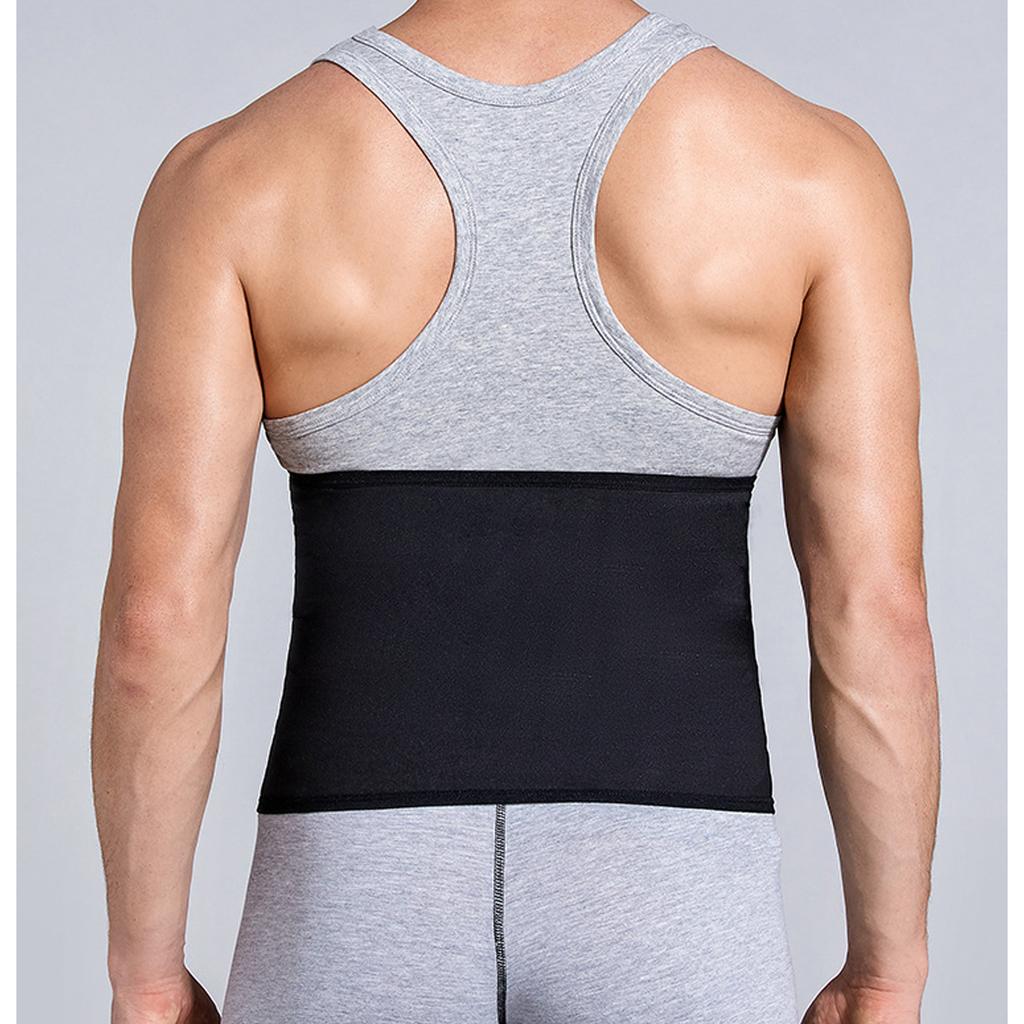 Women Men Waist Trainer Band Tummy Control Sweat Waist Band Slimming Lower Belly Belt Sports Body Shaper Sauna Wrap