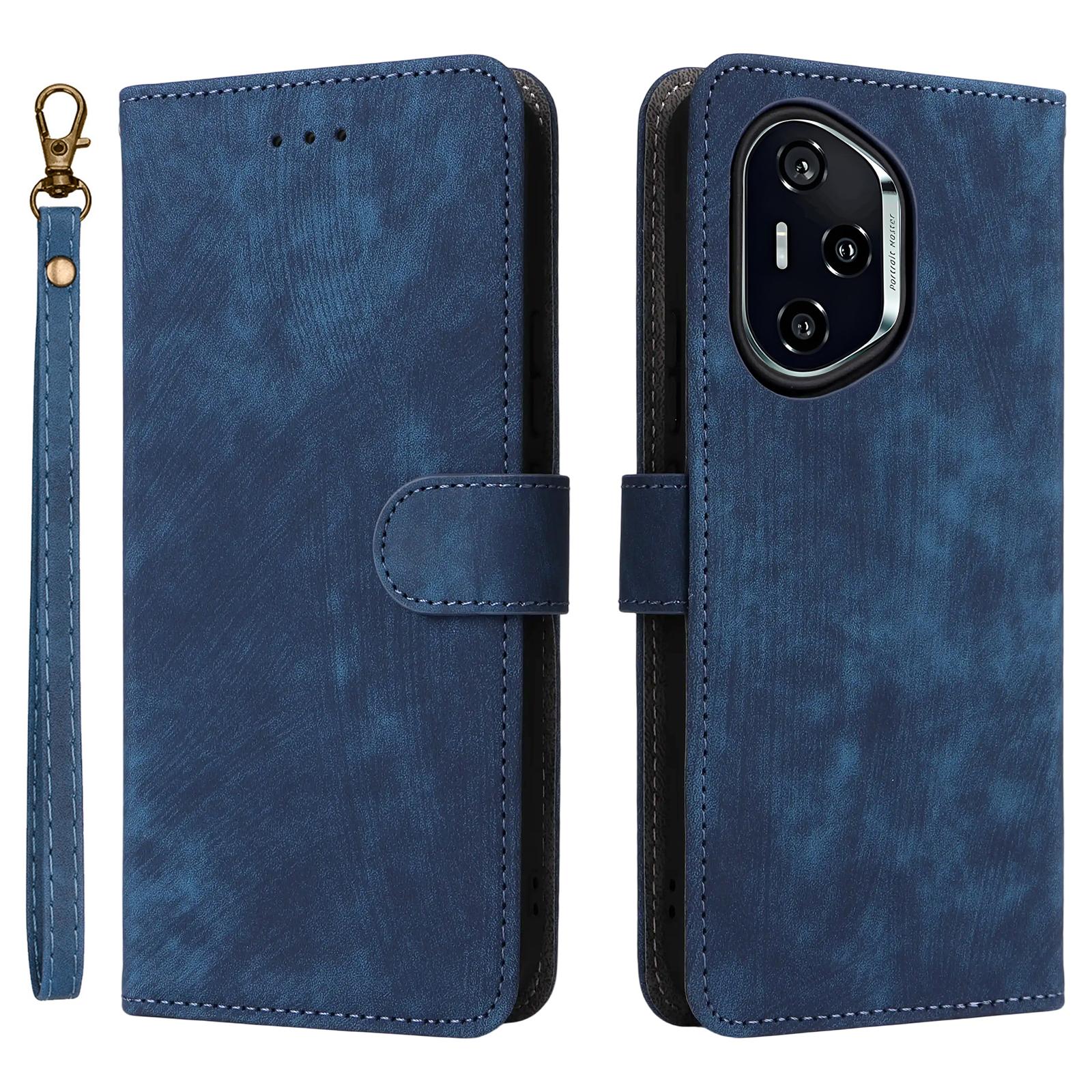 

Для Honor 400 Чохол Гаманець RFID Блокування Обкладинка з PU Шкіри Підставка для Перегляду Blue