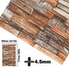 3d Foam Wall Sticker Panels Brick Waterproof Adhesive Wallpaper Living Room Bedroom Home House Bathroom Decor
