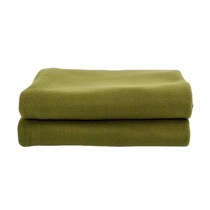 Outdoor Camping Double-Sided Fleece Blanket Standard