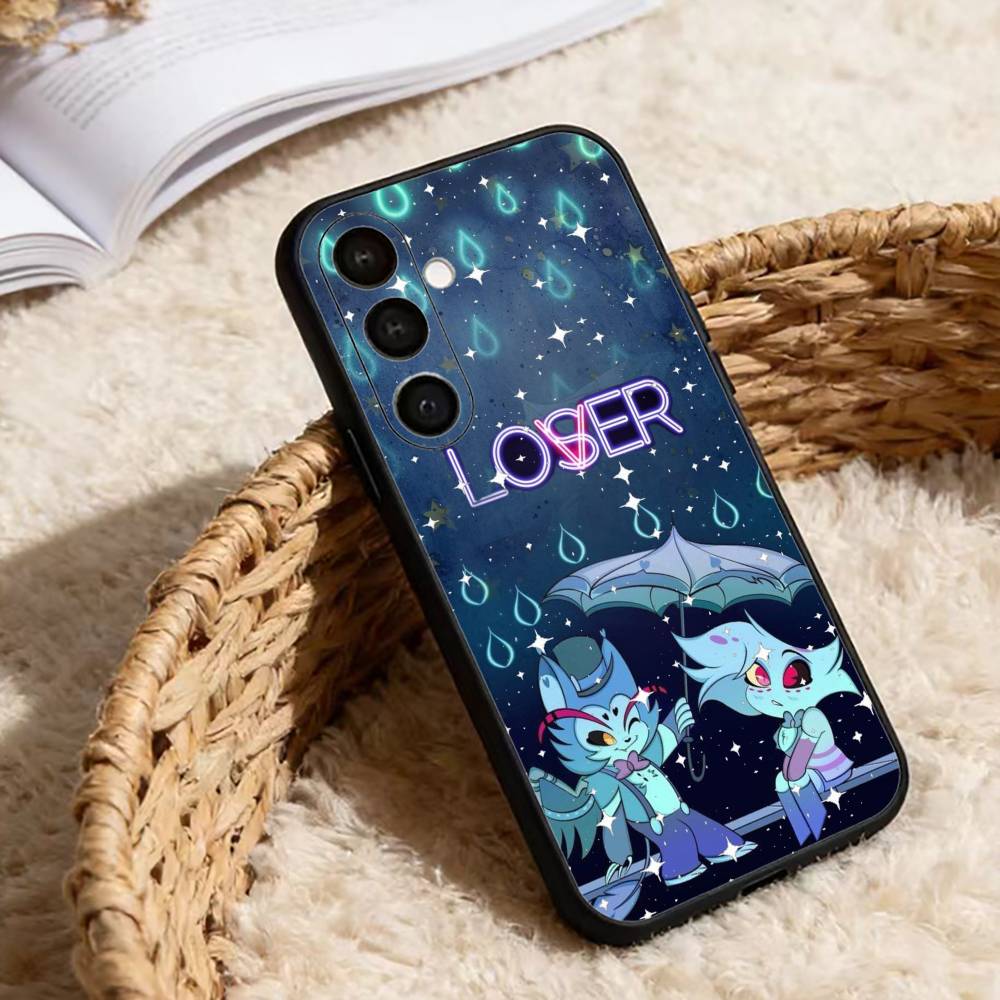 Чехол для телефона A-Angel Dust H-Hazbin H-Hotel для Samsung Galaxy A13,21s,22,31,32,52,53,71,72,73,Мягкий черный чехол Samsung a32 5g