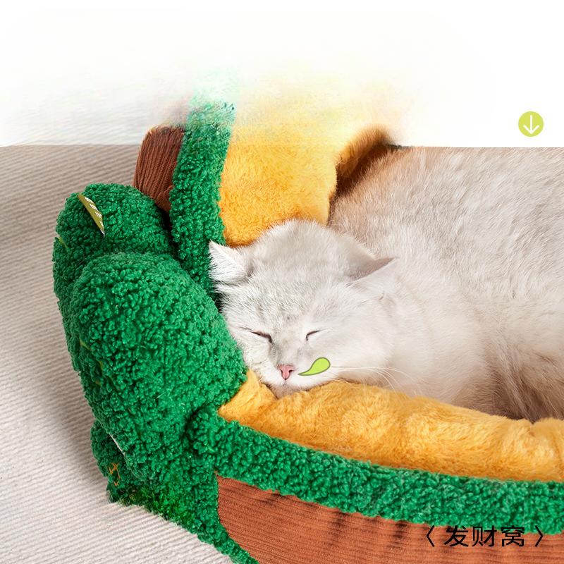 Cat Nest Winter Warm Crib To Prevent Cold Sleeping Nest Cat Sofa