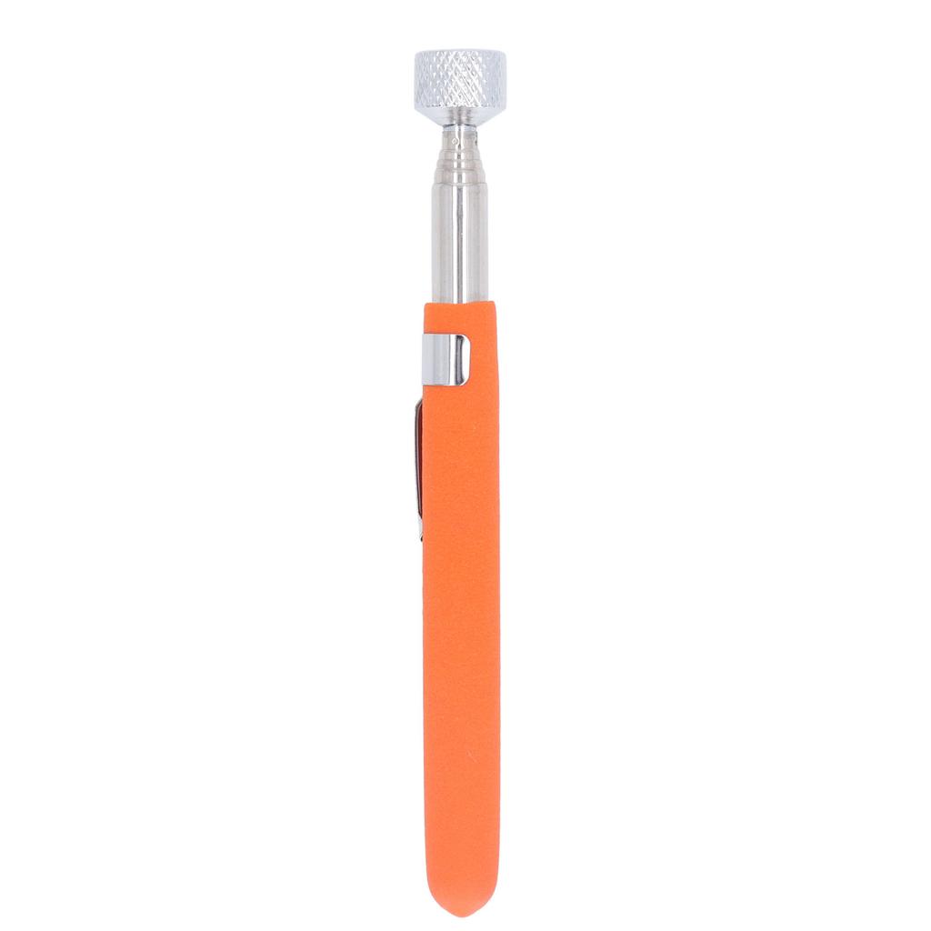 Telescoping Magnet Pickup Tool Portable Pen Clip Strong Suction Rubber Handle Retractable Magnetic Pick Up Stick 10lb