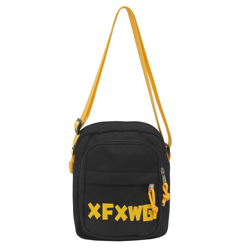 Casual Small Bag with A Niche Design Sense, Simple and Sporty Student Crossbody Bag, Versatile and Lightweight Mobile Phone Bag