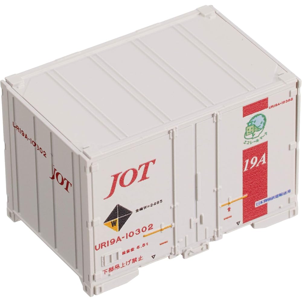 KATO N Gauge UR19A Container Nippon Oil Transportation Red Belt, Pack of 5, 23-574, Model Railroa...