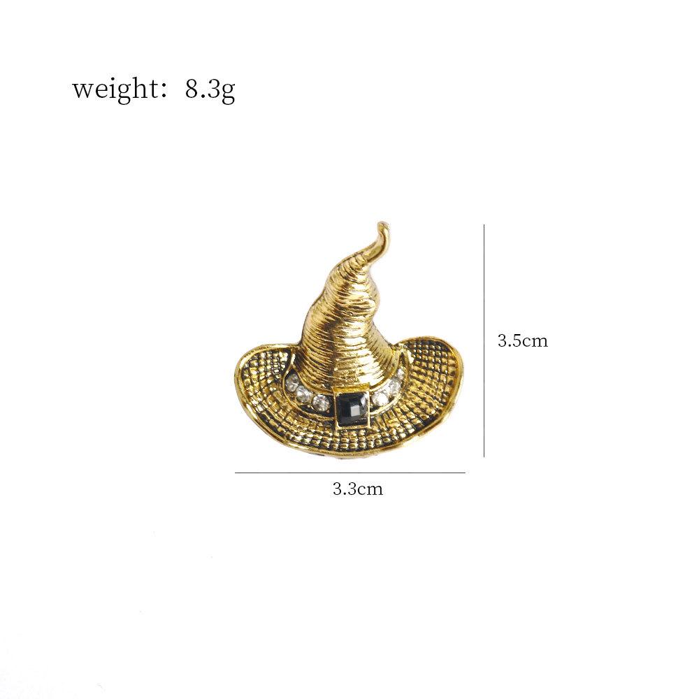 Popular Wizard Hat Brooch - Magic Academy Style Pin Badge