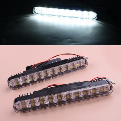 2pcs 20-LED White Car Daytime Running Light DRL Bumper Driving Fog Lamp 12V 10W