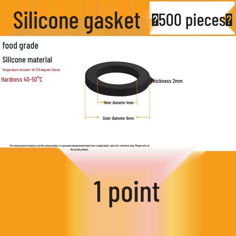 Silicone High-Temp Waterproof Gasket & Shock Absorbing Seal Pad