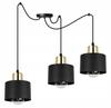 MODERN CEILING HANGING LAMP BLACK LED LAMP