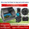 HD 4.3" Underwater Fish Finder Camera for Deep & Murky Water, Multi-language Display.
