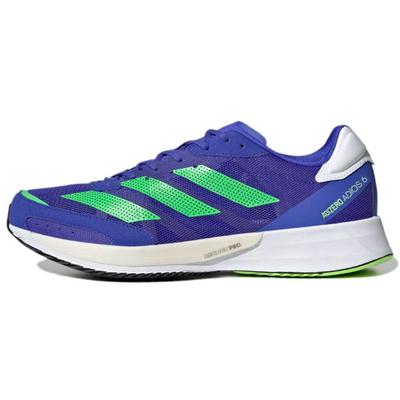 Adizero Adios 6 Sonic Ink Screaming Green Men Sneakers Blue Cloud-White H67510