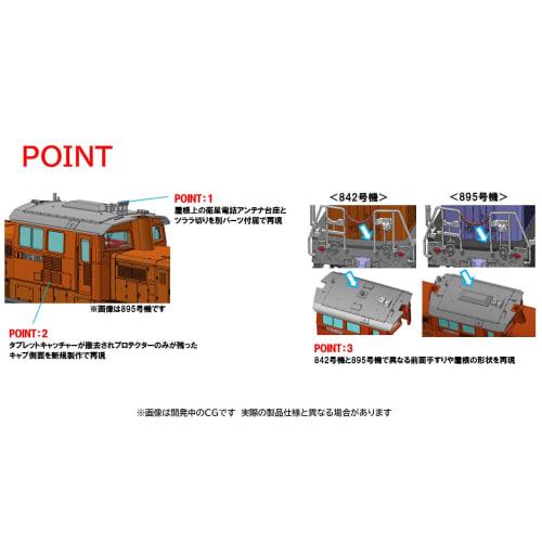 TOMYTEC TOMIX N Gauge JR DD51 800 Series Gunma Rolling Stock Center Set, Diesel Locomotive, Model Train, 98162