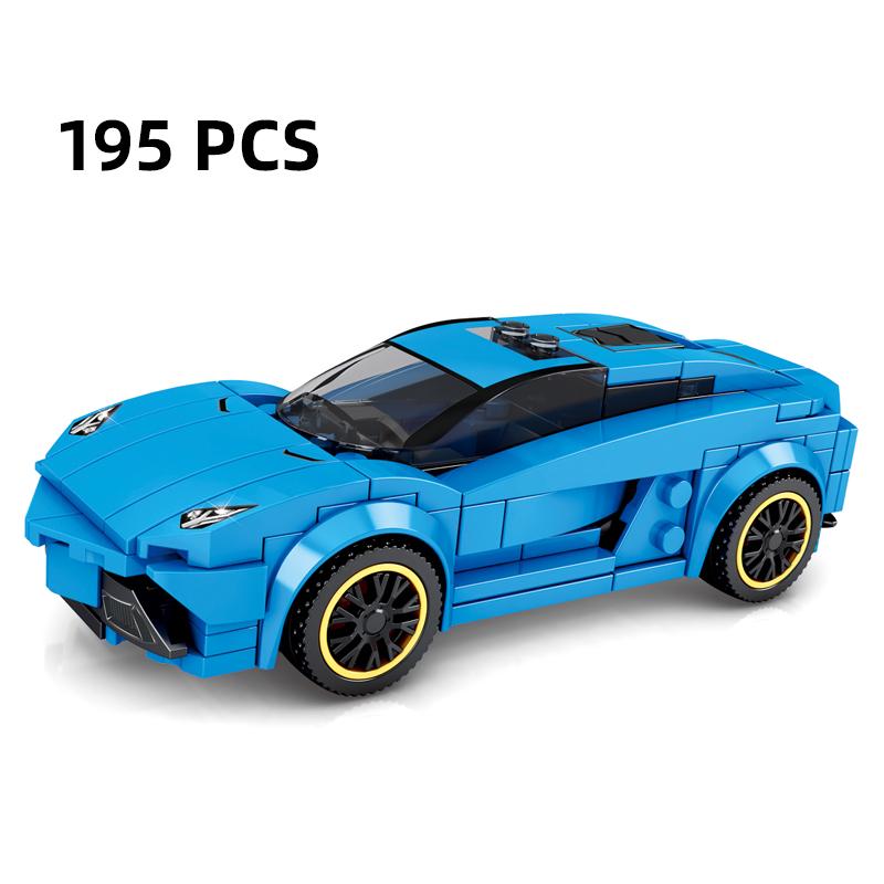 Speed MOC Racing Car SUV City Sports Model Building Blocks Bricks Rally Super Racers Christmas gift Technical Vehicles Toy