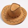 Kul Hatt Søt Stil Justerbar Hodeomkrets Solskjerm Vesternhatter Cowboy
