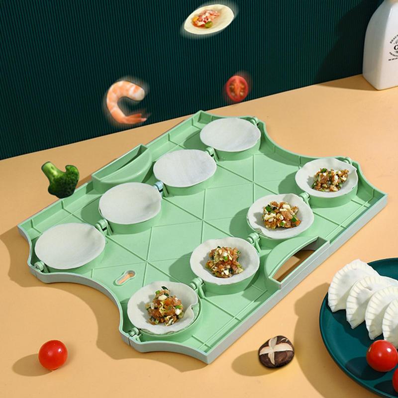 Dumpling Maker Press Mold Manual Pastry Wonton Pie Press Maker With 8 Compartments Kitchen Pastries Pressing Tool Accessories