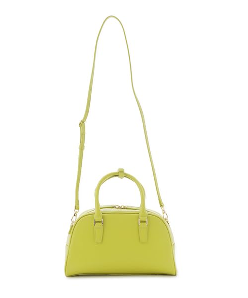 FRAY Round Boston Bag FWGB254312 YEL F I.D.