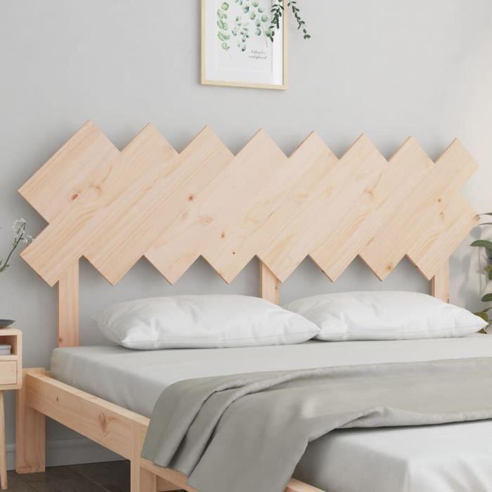 VidaXL Headboard 159.5x3x80.5 Cm Solid Pine Wood 819230