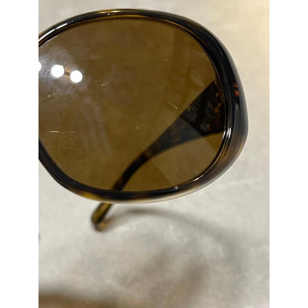 Used PRADA Sunglasses Brown Triangle Logo