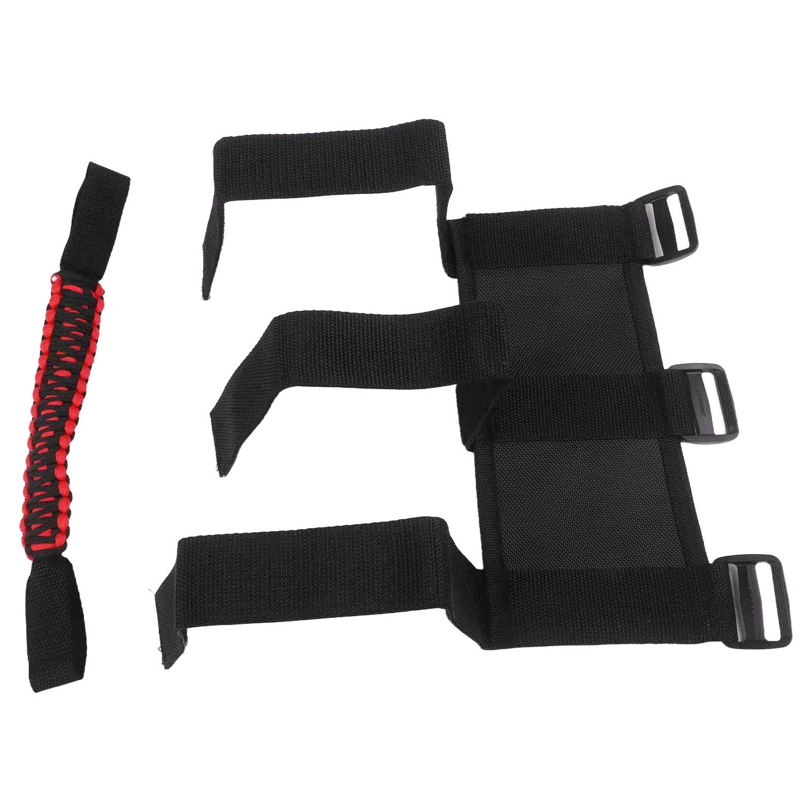 

4 Piece Car Handles for Jeep For Wrangler Featuring Passenger Roof Handrail Anti Rolling Frame and Heavy Duty Nylon Material China Mainland