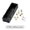 21700 18650 Battery Holder Storage Solder-free Lithium Battery Storage Box Power Bank Case DIY Splicable Battery Slot