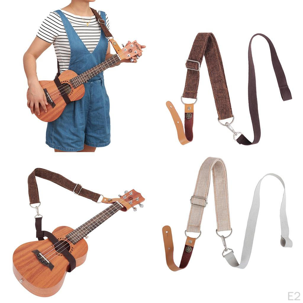Ukulele 4 String Guitar Shoulder Strap Performance Accessory DIY