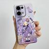 For OPPO Reno 13 CPH2689 Reno13 Phone Case Soft Silicone Funda Sweet Painted Fashion Cartoon Bumper Coque Printed Back Cover