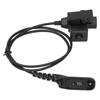 Adaptador de fone de ouvido militar U94 PTT para ComtacMSAEarmorTCA para MTP850S XIR P8268 APX4000