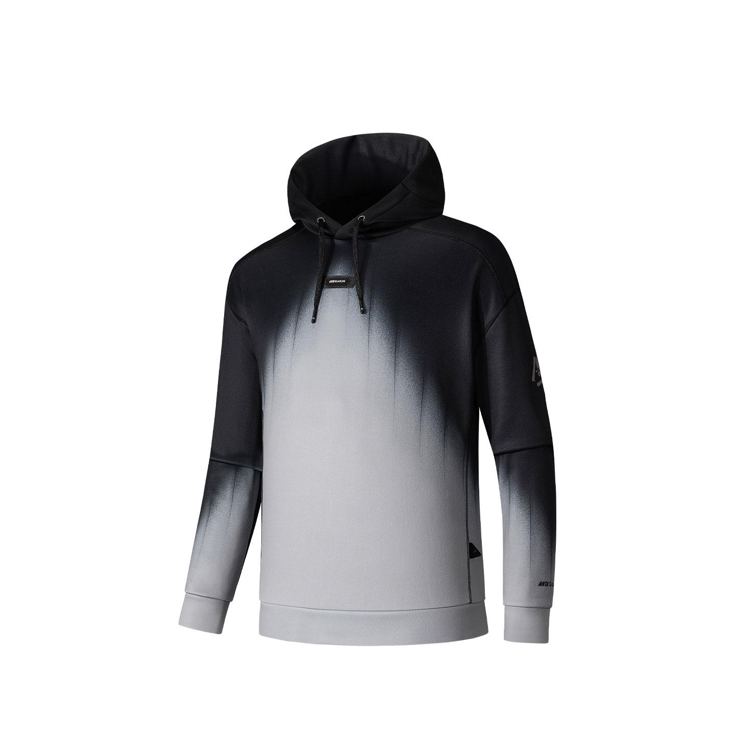 

Anta Повседневная толстовка с цветными блоками, мягкая, универсальная, свободная, теплая, мужские толстовки 172540703-2 M