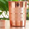 Luxury Copper Glass Tumbler, Drinkware, 300 ML, Pack of 1