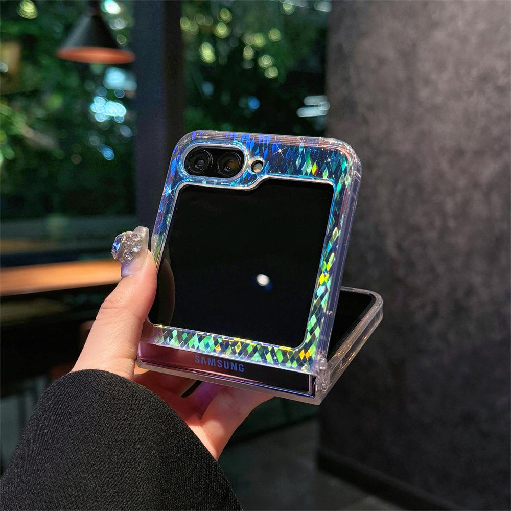 Color-Plated Magnetic Case for Samsung Z Flip 5/6/7 - Folding Screen Cover