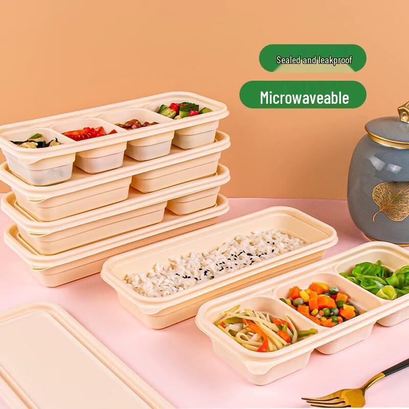 Degradable Corn Starch Japanese Bento Boxes