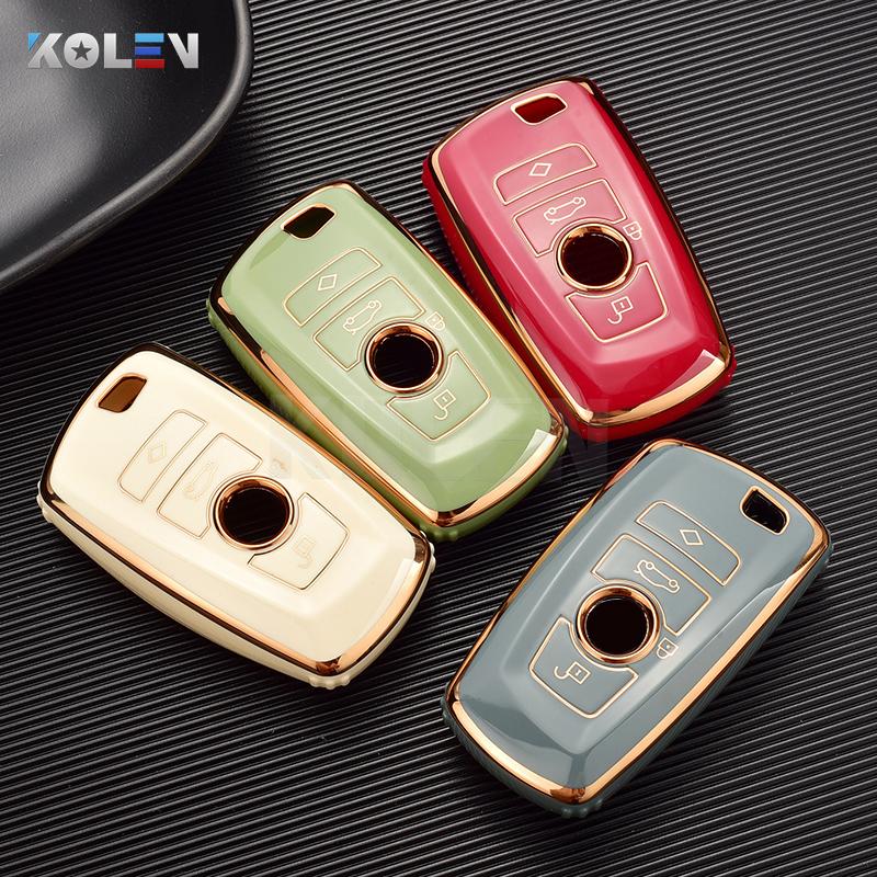 New Tpu Car Key Case Cover Shell Fob Bag For Bmw 1 3 4 5 7 Series X1 X3 X5 X6 X7 F30 F34 F10 E34 E36 F20 G01 G05 G20 G30 F15 F16