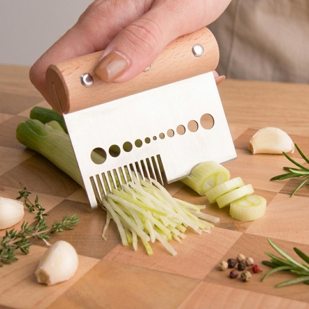 304 Stainless Steel Multi Functional Vegetable Cutter With Adjustable Thickness For Home Kitchen Use