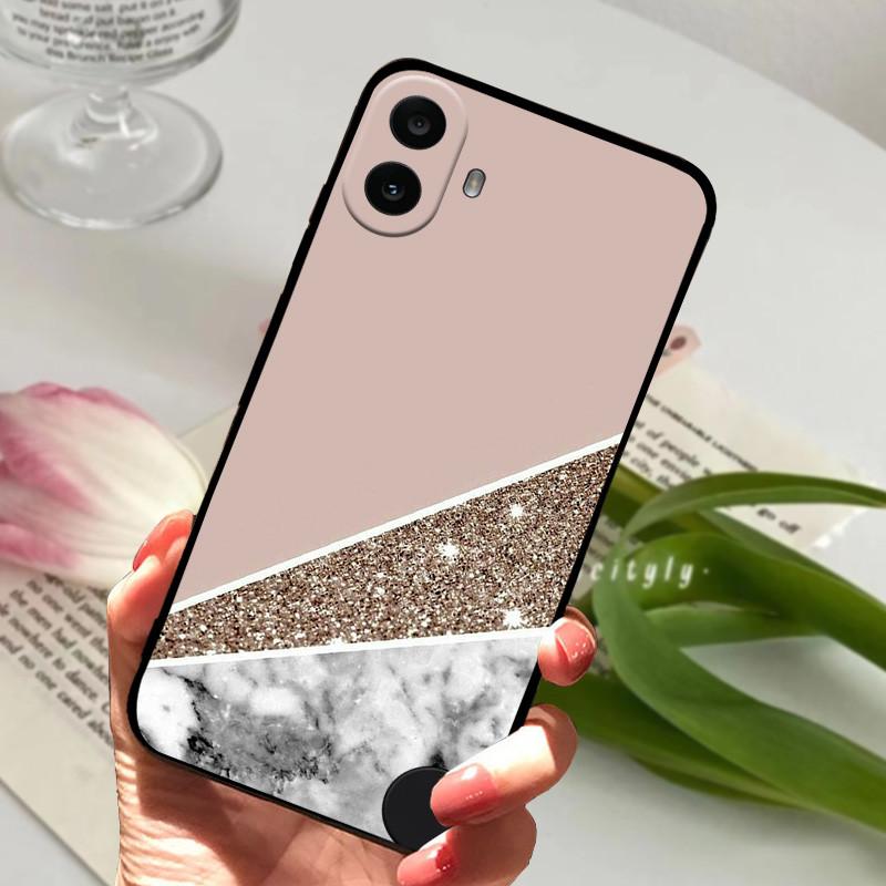 For Nothing CMF Phone 1 Case Shockproof Soft TPU Silicone Phone Cover For Nothing CMF Phone 1 Phone1 one Funda Capa Cute Cartoon